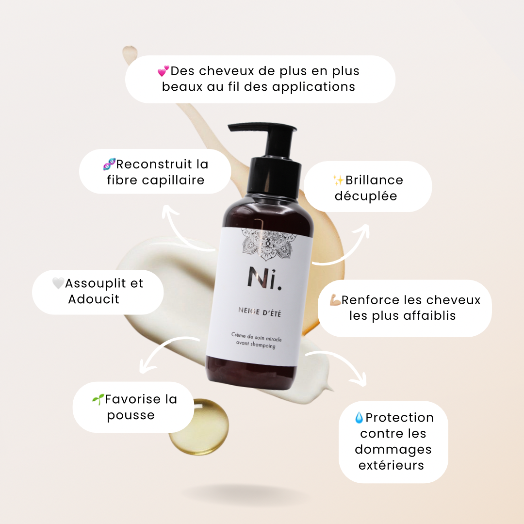 Neige d’été ®  | Soin avant-shampoing